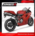 Auspuff Schalldämpfer DOMINATOR OVR passend für Ducati 1098 2007  2009 3