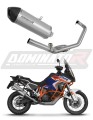 komplette Auspuffanlage mit Schalldämpfer DOMINATOR Full System Titan HP7 passend für KTM 1290 Super Adventure 2021  2024