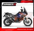 kompletny układ wydechowy z tłumikiem DOMINATOR Full System P7 CZARNY pasujący do motocykla KTM 1290 Super Adventure 2021 - 2024 3