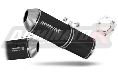 Auspuff Schalldämpfer DOMINATOR homologiert OVR schwarz passend für Yamaha YZF 1000 R Thunderace 1996  2003