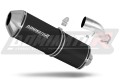 Auspuff Schalldämpfer DOMINATOR OVR schwarz passend für Yamaha FZ1 FAZER 1000 2006  2015