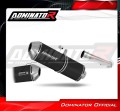 wydech tłumik DOMINATOR Homologowany OVR CZARNY pasujący do motocykla Yamaha FZS FAZER 1000 2001 - 2005 2