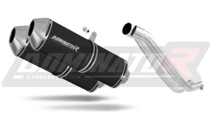 Yamaha XT 660 X 2004 - 2016 Schalldämpfer Auspuff OVR BLACK + dB killer