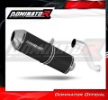 Auspuff Schalldämpfer DOMINATOR OVR schwarz passend für Yamaha XTZ 660 TENERE 1991  1999 2