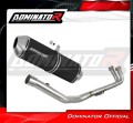 kompletny układ wydechowy z tłumikiem DOMINATOR Full System OVR CZARNY pasujący do motocykla Yamaha XP 530 T-MAX 2012 - 2016 2