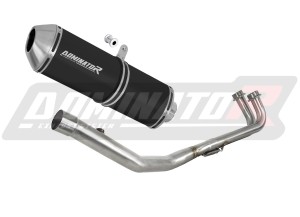 Yamaha T-MAX 500 2008 - 2011 Auspuffanlagen Schalldämpfer OVR BLACK + dB killer