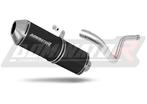 Auspuff Schalldämpfer DOMINATOR OVR schwarz passend für BMW G310GS 2016  2022