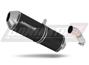 Yamaha YBR 250  Schalldämpfer Auspuff OVR BLACK + dB killer