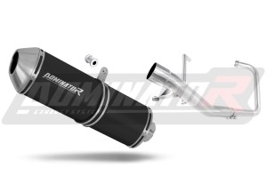 Yamaha YBR 125 2000 - 2008 Auspuffanlagen Schalldämpfer OVR BLACK + dB killer