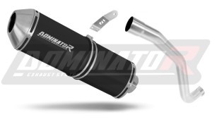 Triumph TIGER SPORT 1050 2013 - 2015 HI Level Schalldämpfer Auspuff OVR BLACK + dB killer