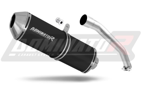 Auspuff Schalldämpfer DOMINATOR OVR schwarz passend für Triumph TIGER 900 T709 1999  2000