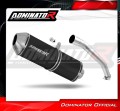 Auspuff Schalldämpfer DOMINATOR OVR schwarz passend für Triumph TIGER 900 T709 1999  2000 3