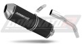 wydech tłumik DOMINATOR OVR CZARNY pasujący do motocykla Triumph TIGER 800 XC / XR 2015 - 2017