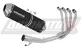 kompletny układ wydechowy z tłumikiem DOMINATOR Full System OVR CZARNY pasujący do motocykla Suzuki GSX 1250 FA 2010 - 2016