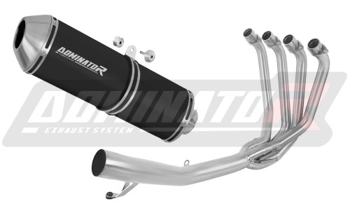kompletny układ wydechowy z tłumikiem DOMINATOR Full System OVR CZARNY pasujący do motocykla Suzuki GSX 1250 FA 2010 - 2016