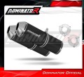 Auspuff Schalldämpfer DOMINATOR OVR schwarz passend für Suzuki GSXR 1000 K7 K8 2007  2008 3