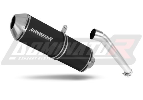 Auspuff Schalldämpfer DOMINATOR OVR schwarz passend für Suzuki GSXR 1000 K5 K6 2005  2006