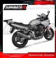 Auspuff Schalldämpfer DOMINATOR S6 passend für Suzuki GSF BANDIT 1200 2001  2005 2