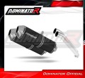 Auspuff Schalldämpfer DOMINATOR OVR schwarz passend für Suzuki DL 1000 V Strom 2002  2011 3