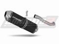 wydech tłumik DOMINATOR OVR CZARNY pasujący do motocykla Suzuki DR 800 S / BIG RIGHT SIDE