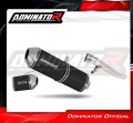 Auspuff Schalldämpfer DOMINATOR homologiert OVR schwarz passend für Suzuki GSXF 750 1998  2006 2