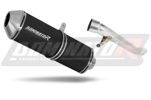 Suzuki GSXF 750 1998 - 2006 Exhaust Silencer Muffler OVR BLACK + dB killer