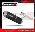 Auspuff Schalldämpfer DOMINATOR OVR schwarz passend für Suzuki GSXF 750 1998  2006 2