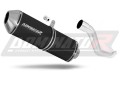 wydech tłumik DOMINATOR OVR CZARNY pasujący do motocykla Suzuki XF 650 Freewind 1997 - 2003