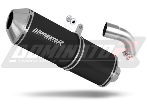Auspuff Schalldämpfer DOMINATOR OVR schwarz passend für Suzuki SV 650 2016  2023
