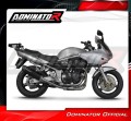 Auspuff Schalldämpfer DOMINATOR homologiert HP6 schwarz passend für Suzuki GSF BANDIT 600 2000  2004 3