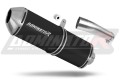 Auspuff Schalldämpfer DOMINATOR OVR schwarz passend für Suzuki SV 650 N 1999  2002
