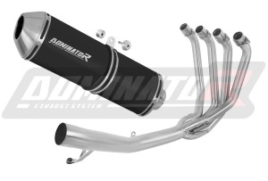 Suzuki GSXF 650 2007 - 2016 Auspuffanlagen Schalldämpfer OVR BLACK + dB killer