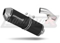 exhaust muffler DOMINATOR OVR BLACK fits to Suzuki GSXF 650 2007  2016
