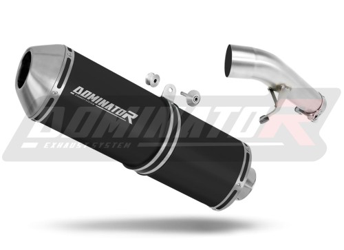 wydech tłumik DOMINATOR OVR CZARNY pasujący do motocykla Suzuki GSXF 650 2007 - 2016