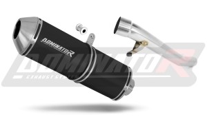Suzuki GSF 650 BANDIT N / S 2005 - 2006 Exhaust Silencer Muffler OVR BLACK + dB killer