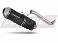 Auspuff Schalldämpfer DOMINATOR OVR schwarz passend für Suzuki DR 650SE 1997  2009