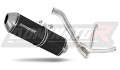 wydech tłumik DOMINATOR OVR CZARNY pasujący do motocykla Suzuki DL 650 V Strom / XT 2012 - 2016