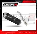 exhaust muffler DOMINATOR OVR BLACK fits to Suzuki DL 650 V Strom 2007  2011 3