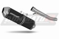 Auspuff Schalldämpfer DOMINATOR OVR schwarz passend für Suzuki GSXF 600 1998  2006