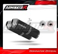 Auspuff Schalldämpfer DOMINATOR OVR schwarz passend für KTM 690 SM SUPERMOTO  3