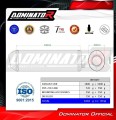 ZZR 1400 EXHAUST Kawasaki Muffler Auspuff Sportauspuff Silencer Echappement Silencieux Scarico Scarichi Escape Wydech Tłumik OVR BL 2006 - 2014 Dominator 1