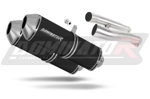 Kawasaki ZZR 1200 2002 - 2005 Schalldämpfer Auspuff OVR BLACK + dB killer