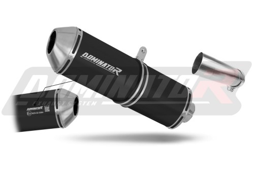 wydech tłumik DOMINATOR Homologowany OVR CZARNY pasujący do motocykla Kawasaki ZX10R 2011 - 2015