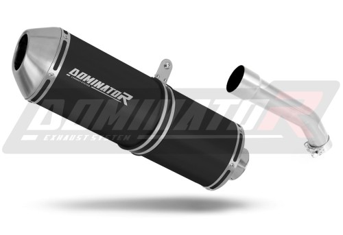 wydech tłumik DOMINATOR OVR CZARNY pasujący do motocykla Kawasaki ZX10R 2004 - 2005