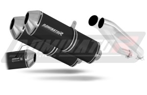 Kawasaki Z1000 2003 - 2006 EU Homologiert genehmigt Schalldämpfer Auspuff OVR BLACK