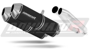 Kawasaki Z1000 2003 - 2006 Schalldämpfer Auspuff OVR BLACK + dB killer