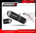 Auspuff Schalldämpfer DOMINATOR homologiert OVR schwarz passend für Kawasaki Z750 2007  2012 3