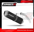 Auspuff Schalldämpfer DOMINATOR OVR schwarz passend für Kawasaki Z750 2007  2012