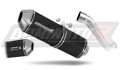 Auspuff Schalldämpfer DOMINATOR homologiert OVR schwarz passend für Kawasaki Z750 2004  2006