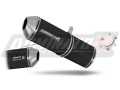 Auspuff Schalldämpfer DOMINATOR homologiert OVR schwarz passend für Kawasaki ZX7R 1996  2003